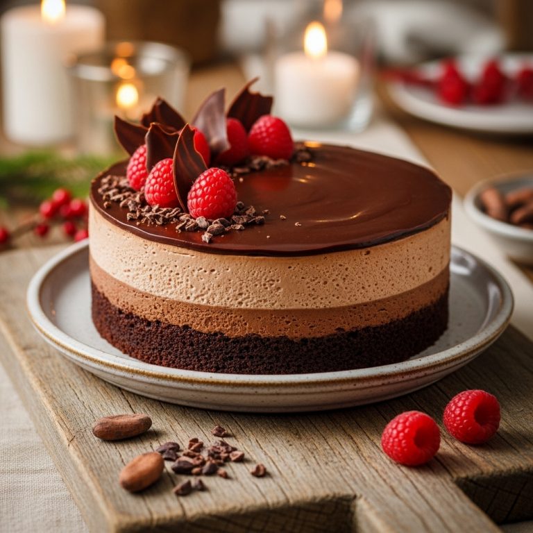 A Symphony of Chocolate: Gluten-Free Chocolate Mousse Cake