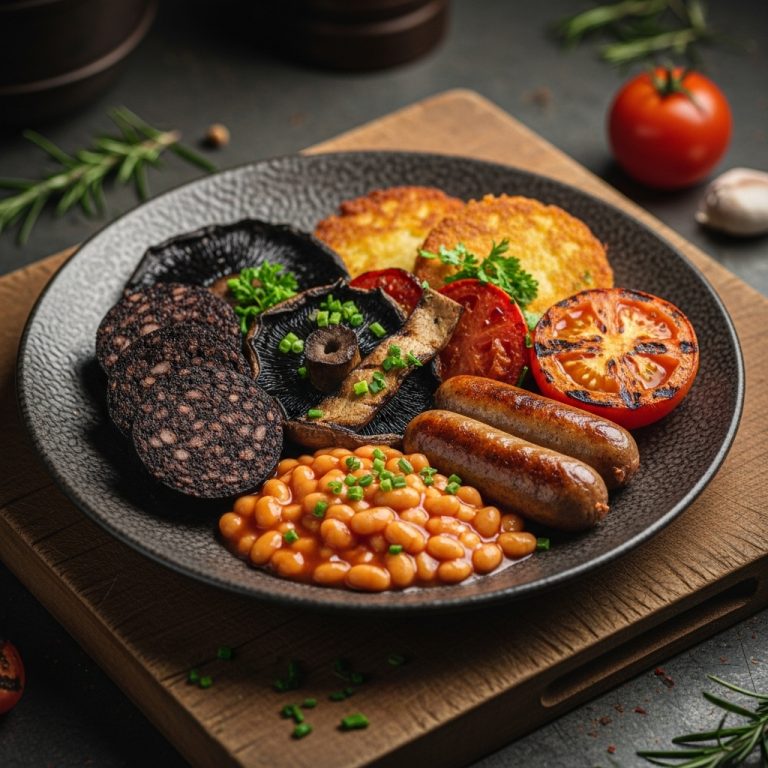 “A Vegan’s Dream: A Cinematic Irish Breakfast Experience”