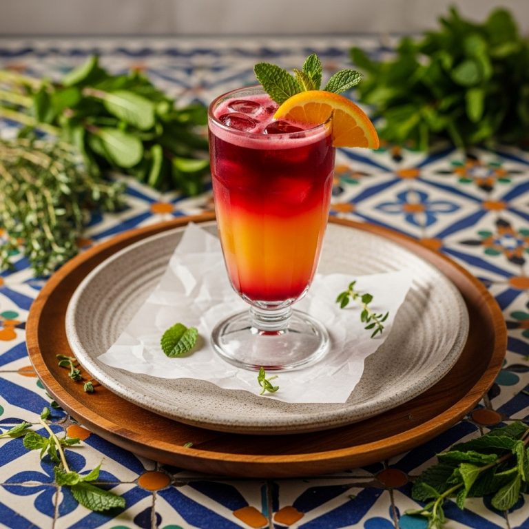 Aegean Sunset Mocktail