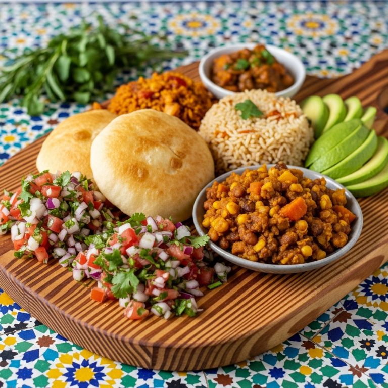 African Paradise: Delectable Kenyan Vegetarian Brunch with Mouthwatering Textures & Aromas
