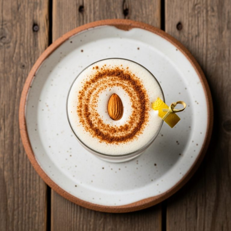 Almond Bliss: A Spanish-Inspired Creamy Almond Milk Cocktail