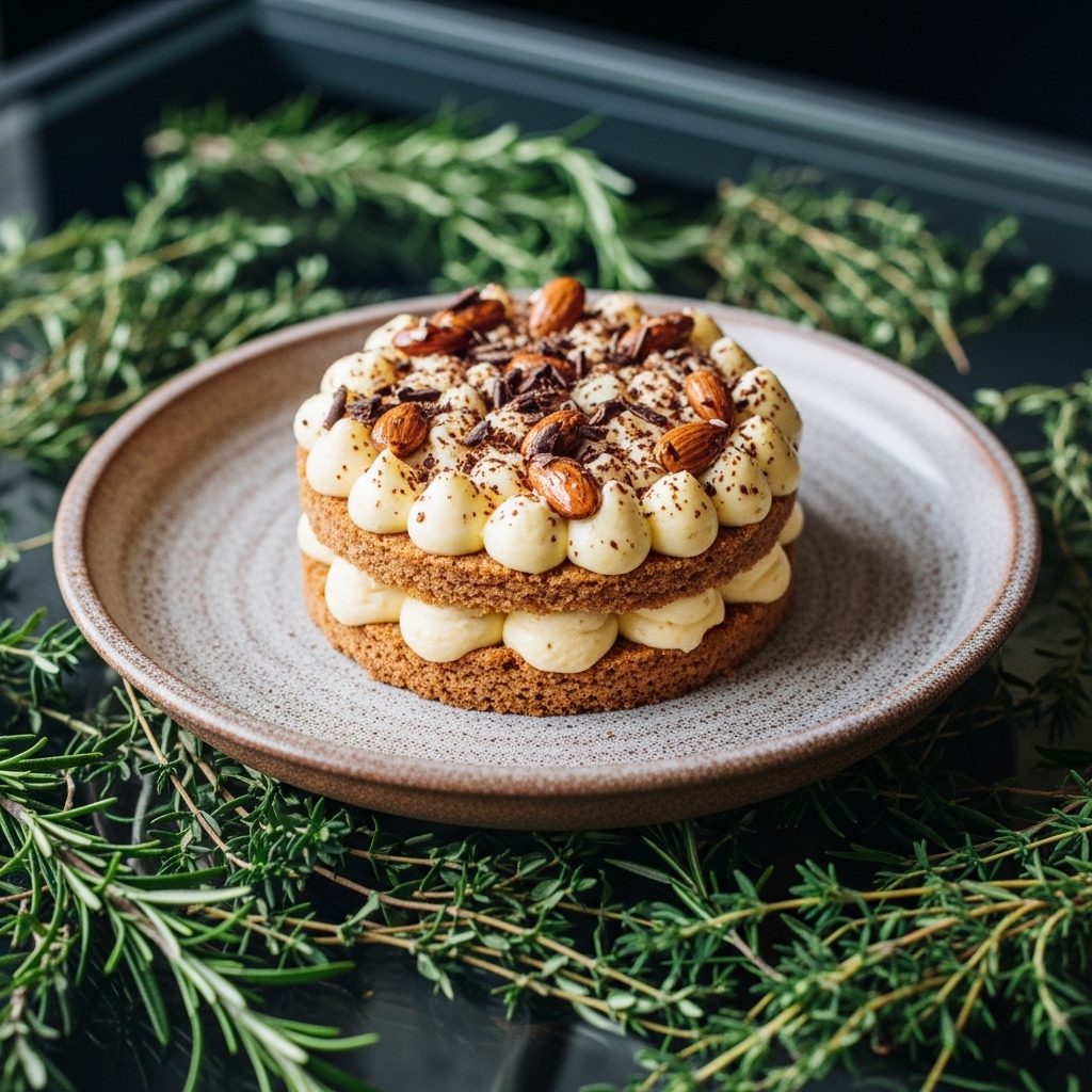 Almond Bliss Delight – German Brunch Sweet Vegetarian Dessert