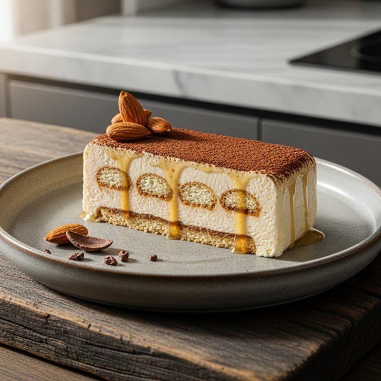 Amaretto-Infused Tiramisu Semifreddo