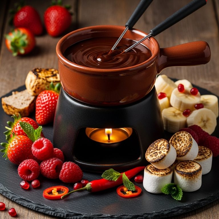 Aphrodisiac Chocolate Fondue