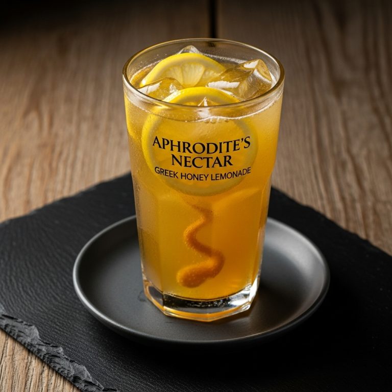Aphrodite’s Nectar – Greek Honey Lemonade