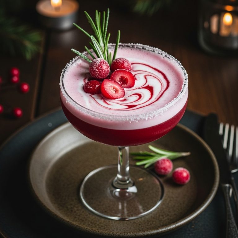 Arctic Berry Bliss Cocktail