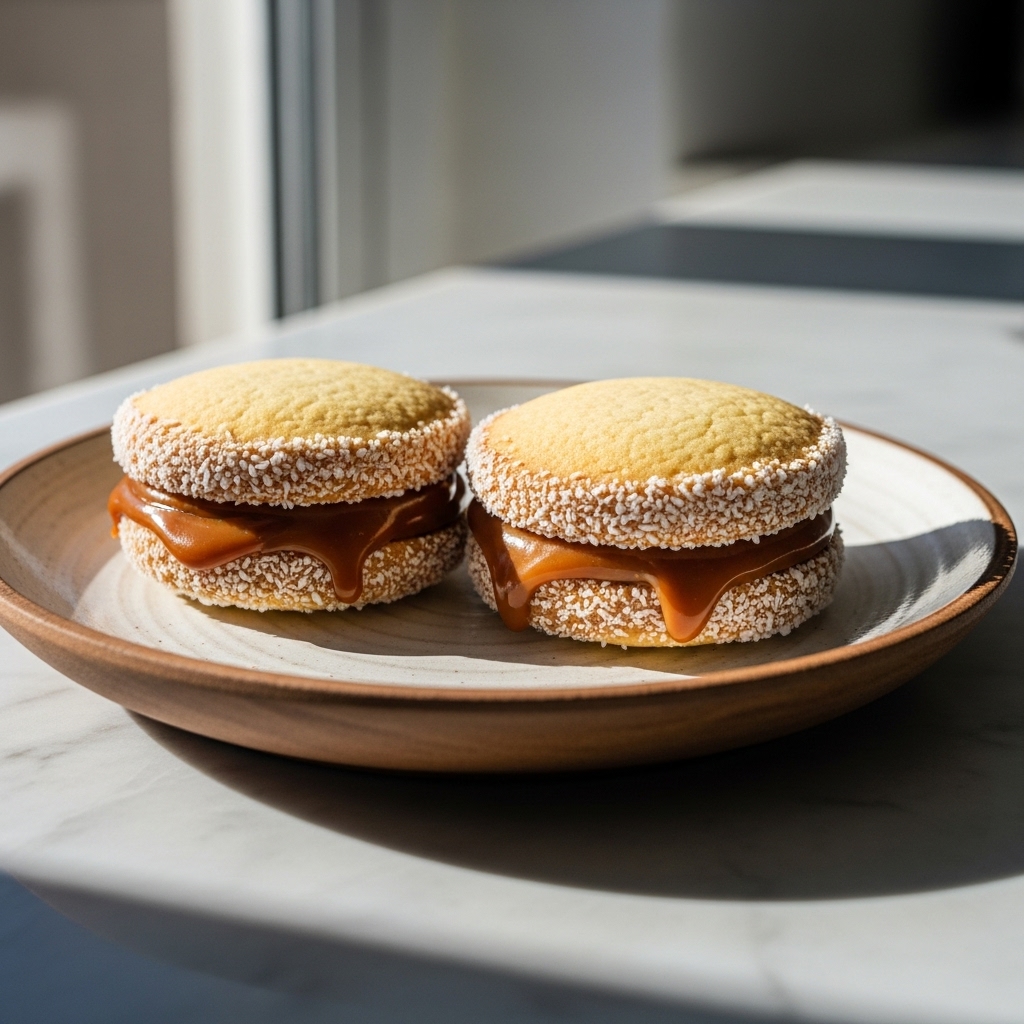 Argentinian Gluten-Free Alfajores with Dulce de Leche