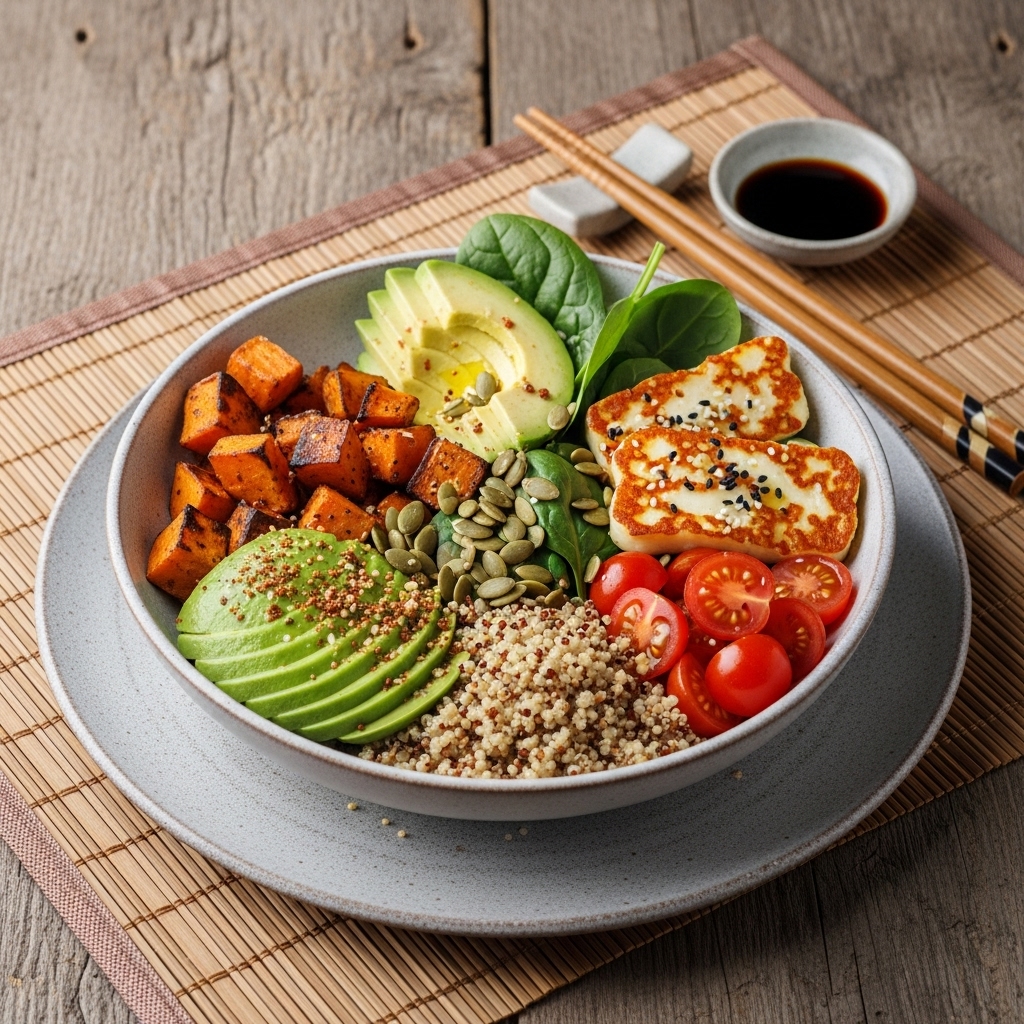Australian Bowl – A Vibrant Vegetarian Delight