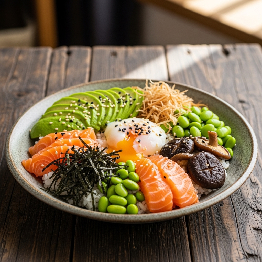 Awaken Your Senses: Japanese Brunch Power Bowl