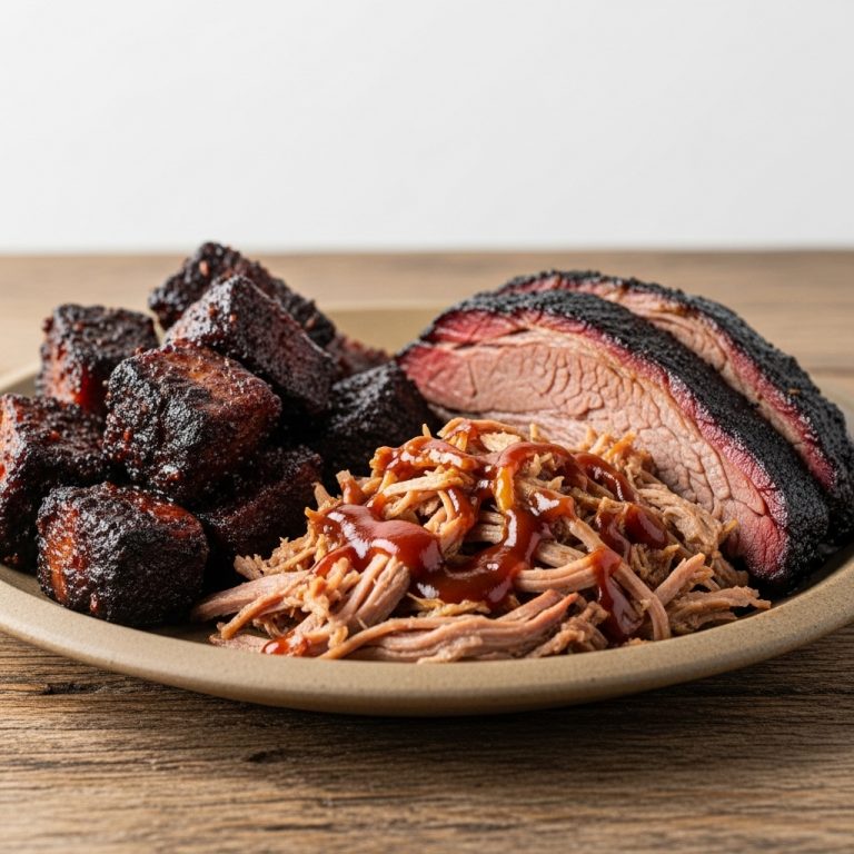 BBQ Smokehouse Lunch: Memphis Pulled Pork Burnt Ends
