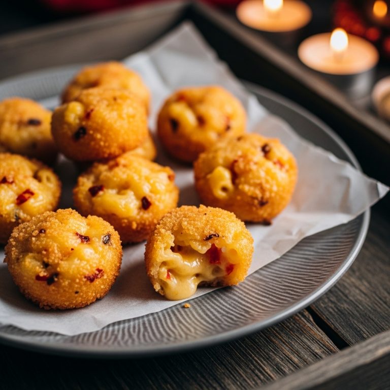 BBQ Smokehouse Snack: Carolina Reaper Mac & Cheese Bites