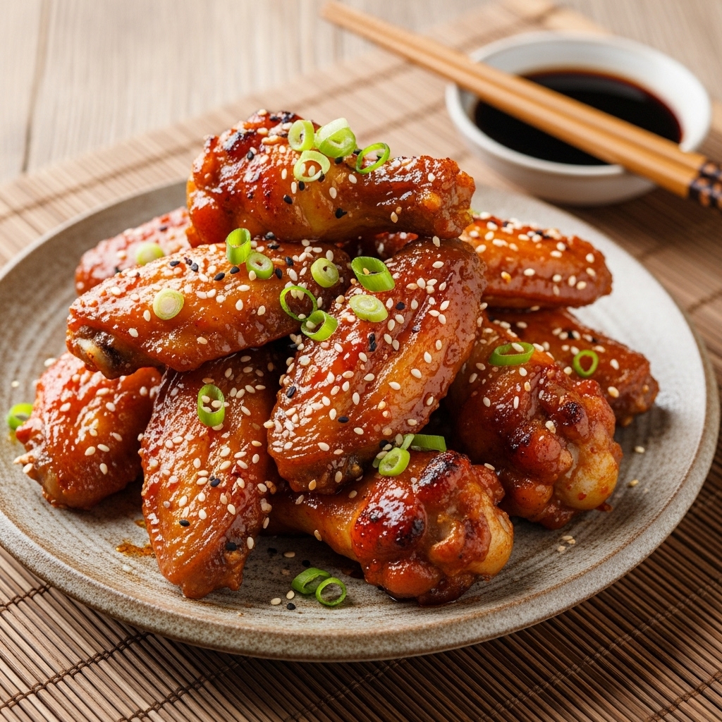 BBQ Smokehouse Snack: Firecracker Chicken Wings