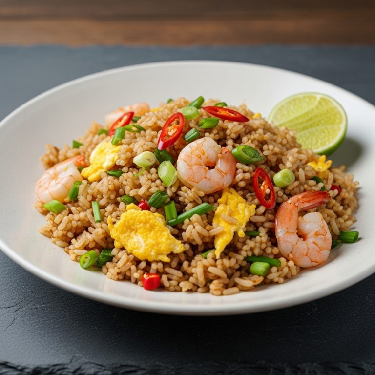 Bangkok Street Food Inspired Fried Rice