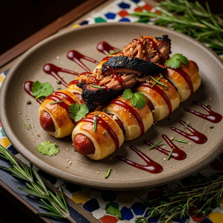 Blazin’ BBQ Smokehouse Pigs in a Blanket