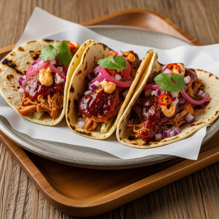 Blazin’ BBQ Street-Style Tacos