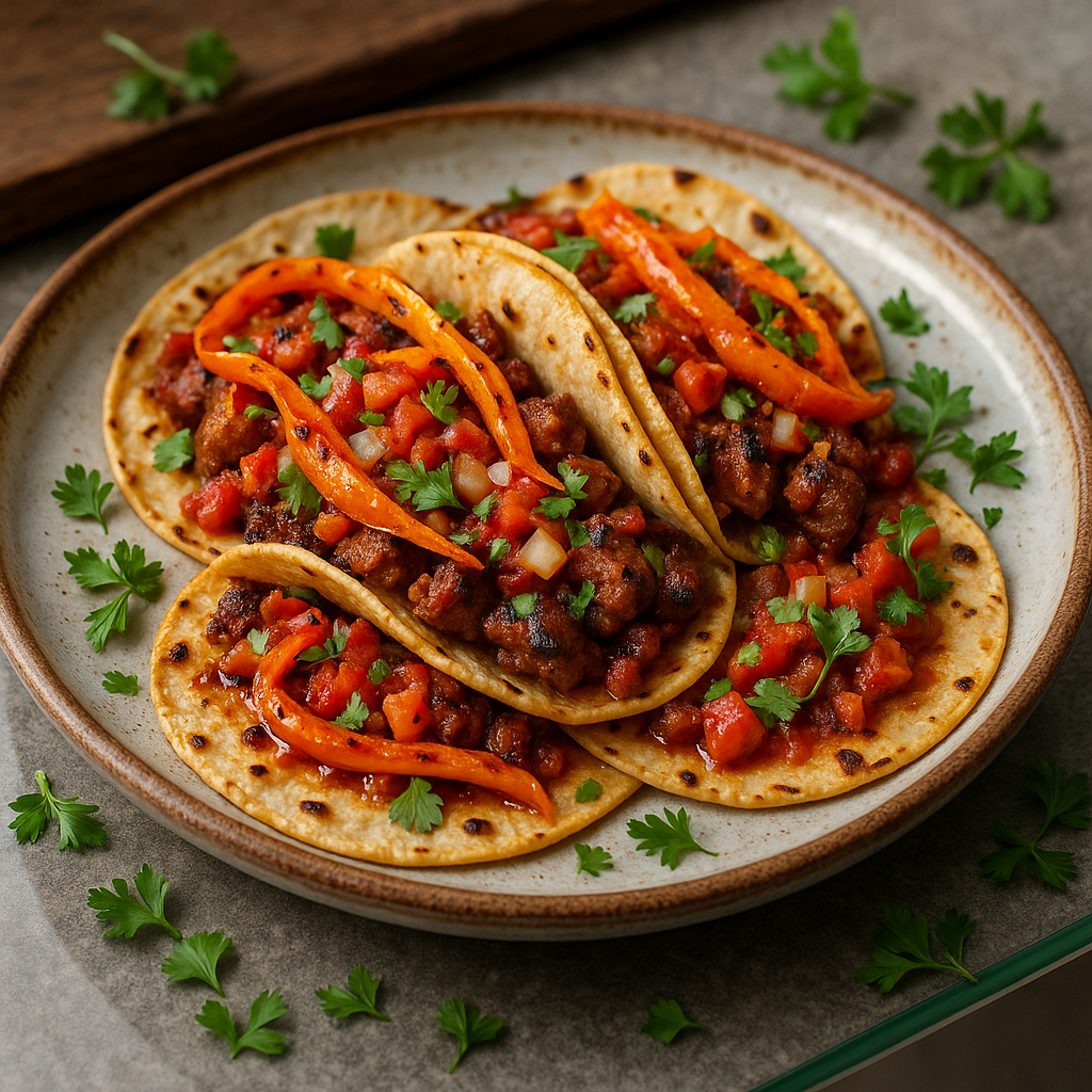 Blazing Tex-Mex Fiesta Street Tacos