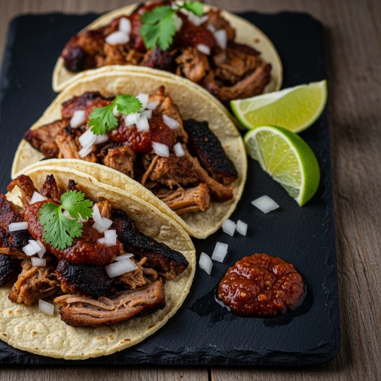Bold & Smoky Copycat Carnitas Street Tacos