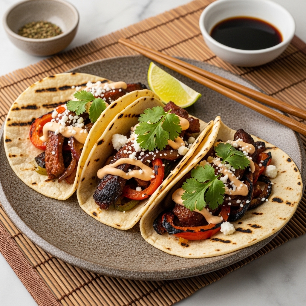 Bold ‘N’ Smoky Game Day Street Tacos