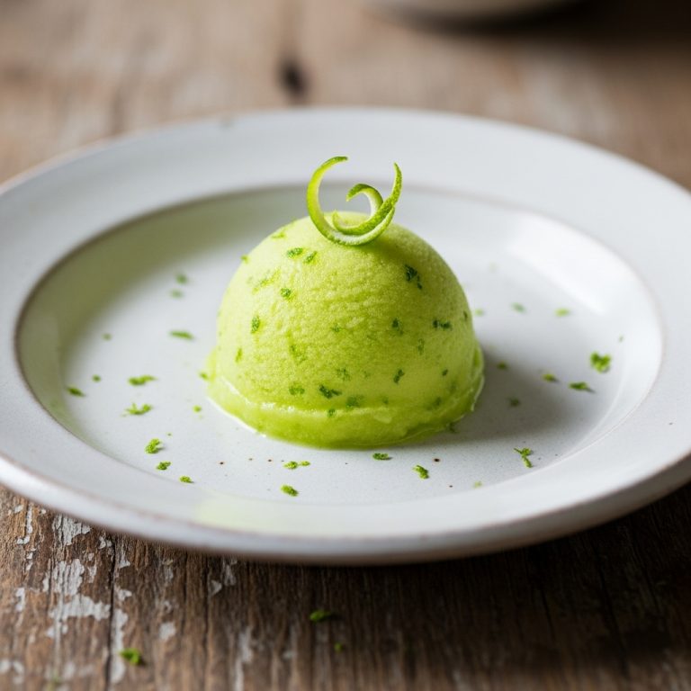 Brazilian Caipirinha Sorbet