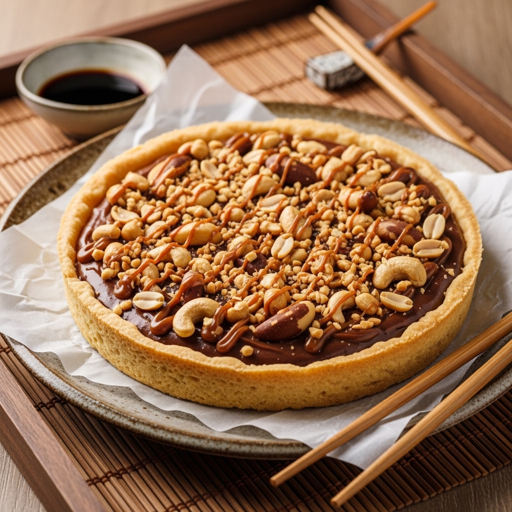 Brazilian Chocolate Nut Cream Tart