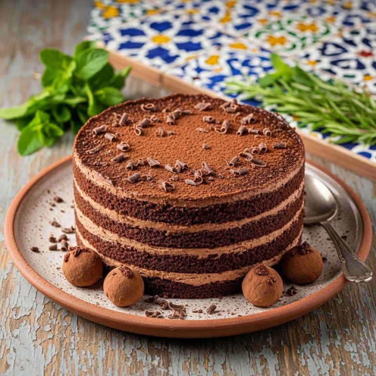 Brazilian Chocolate Truffle Torte