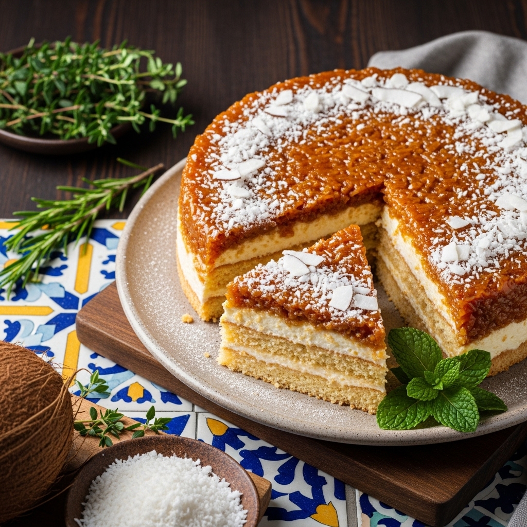 Brazilian Cocada Torte – A Gluten-Free Indulgence