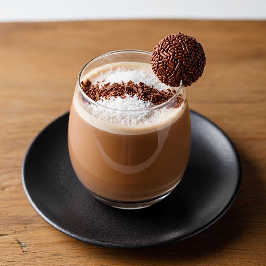 Brazilian Coconut Chocolate Truffle Mocktail