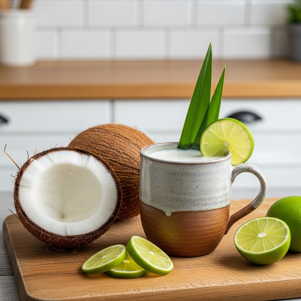 Brazilian Coconut Mocktail for the Paleo Soul