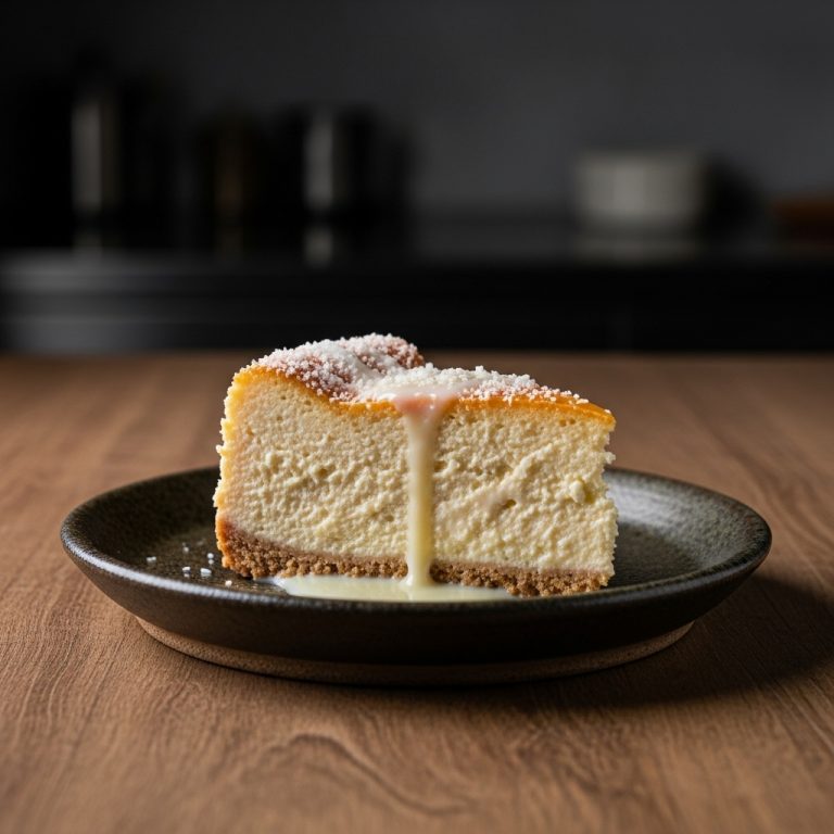 Brazilian Coconut Tres Leches Cheesecake