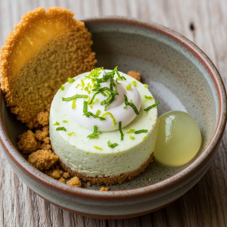 Brazillian Keto Caipirinha Cheesecake Mousse