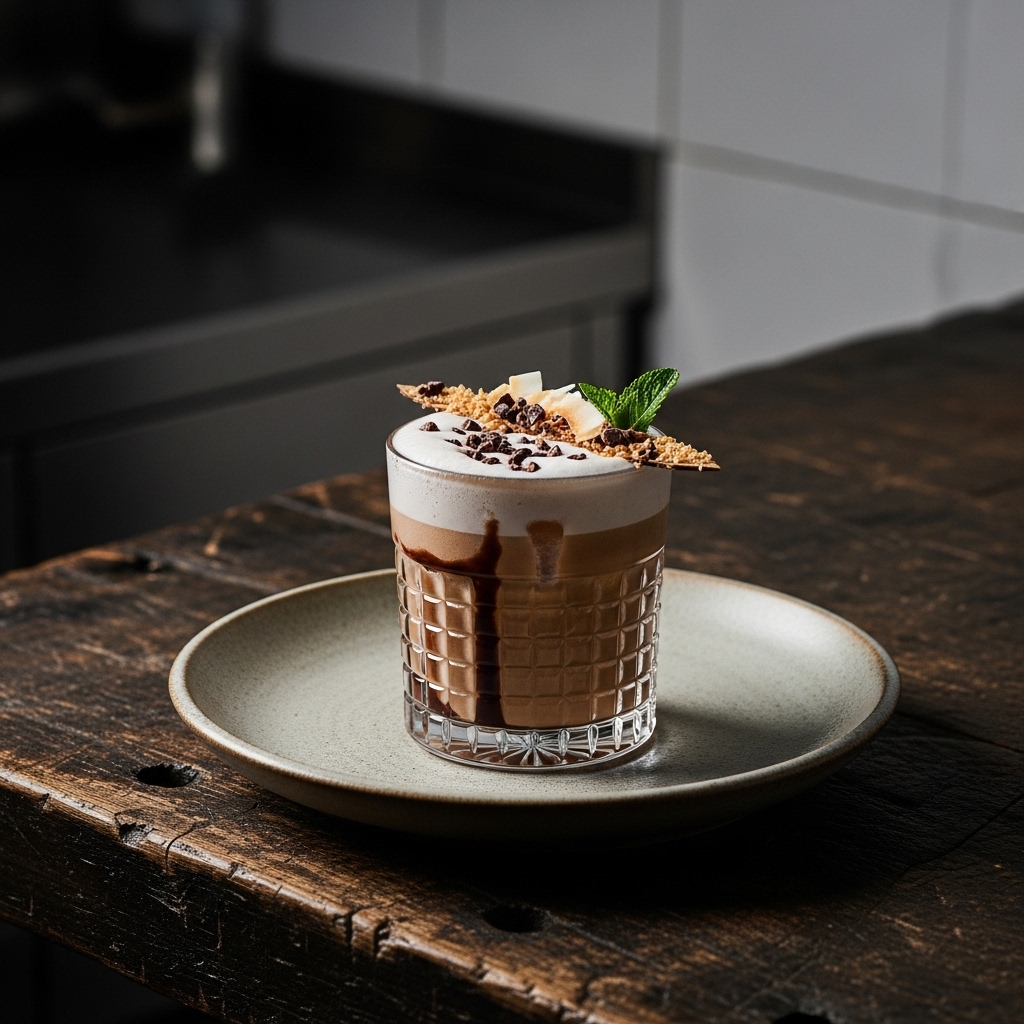 Cacao-Coconut Bliss Mocktail