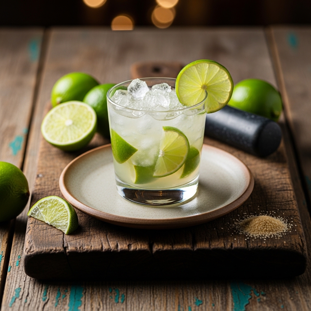 Caipirinha Delight: A Brazilian Keto Cocktail
