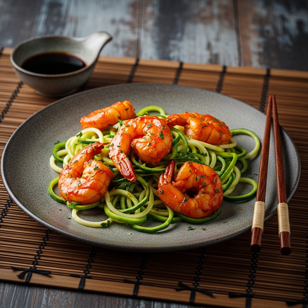 Cajun Shrimp Scampi with Zucchini Noodles: A Mouthwatering Keto Dinner Recipe