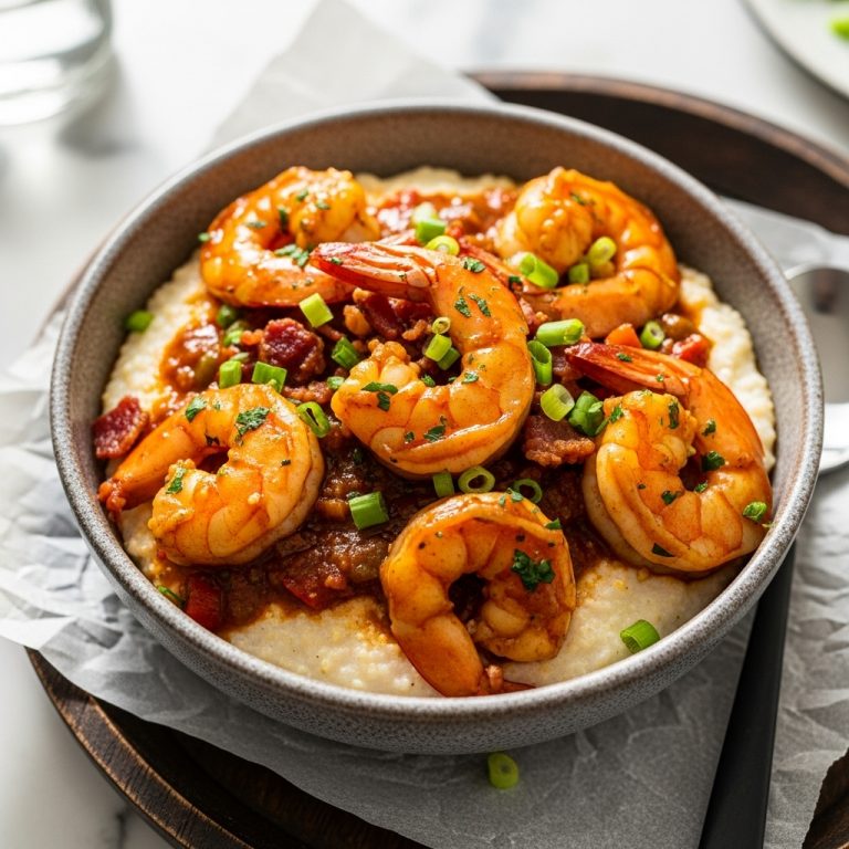 Cajun Shrimp and Grits: A Savory, Spicy Breakfast Delight