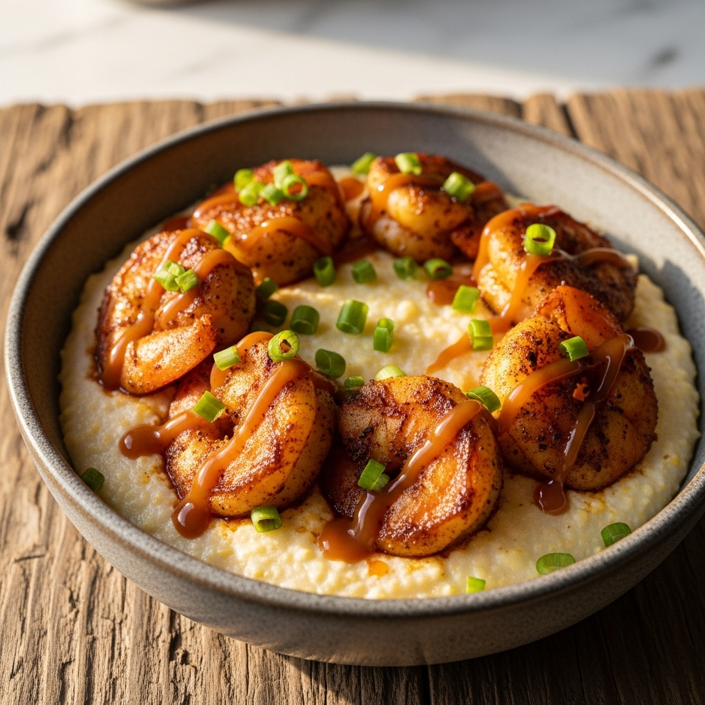 Cajun-Spiced Shrimp and Grits: A Sensational Seafood Symphony