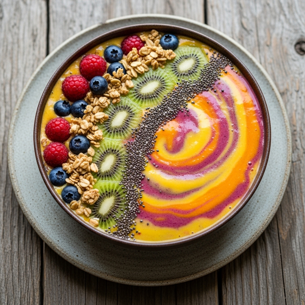 Californian Brunch Sunrise Smoothie Bowl