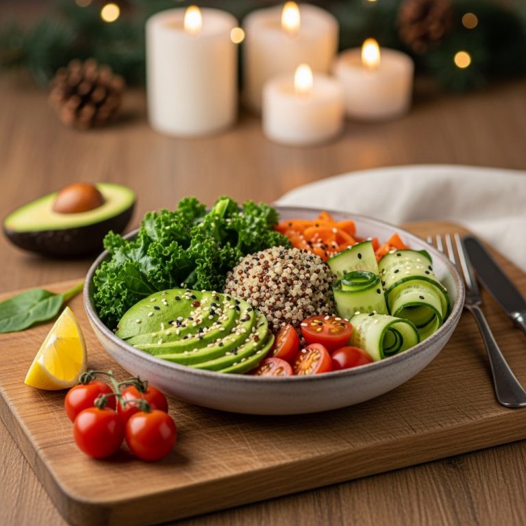Californian Kale and Quinoa Power Bowl