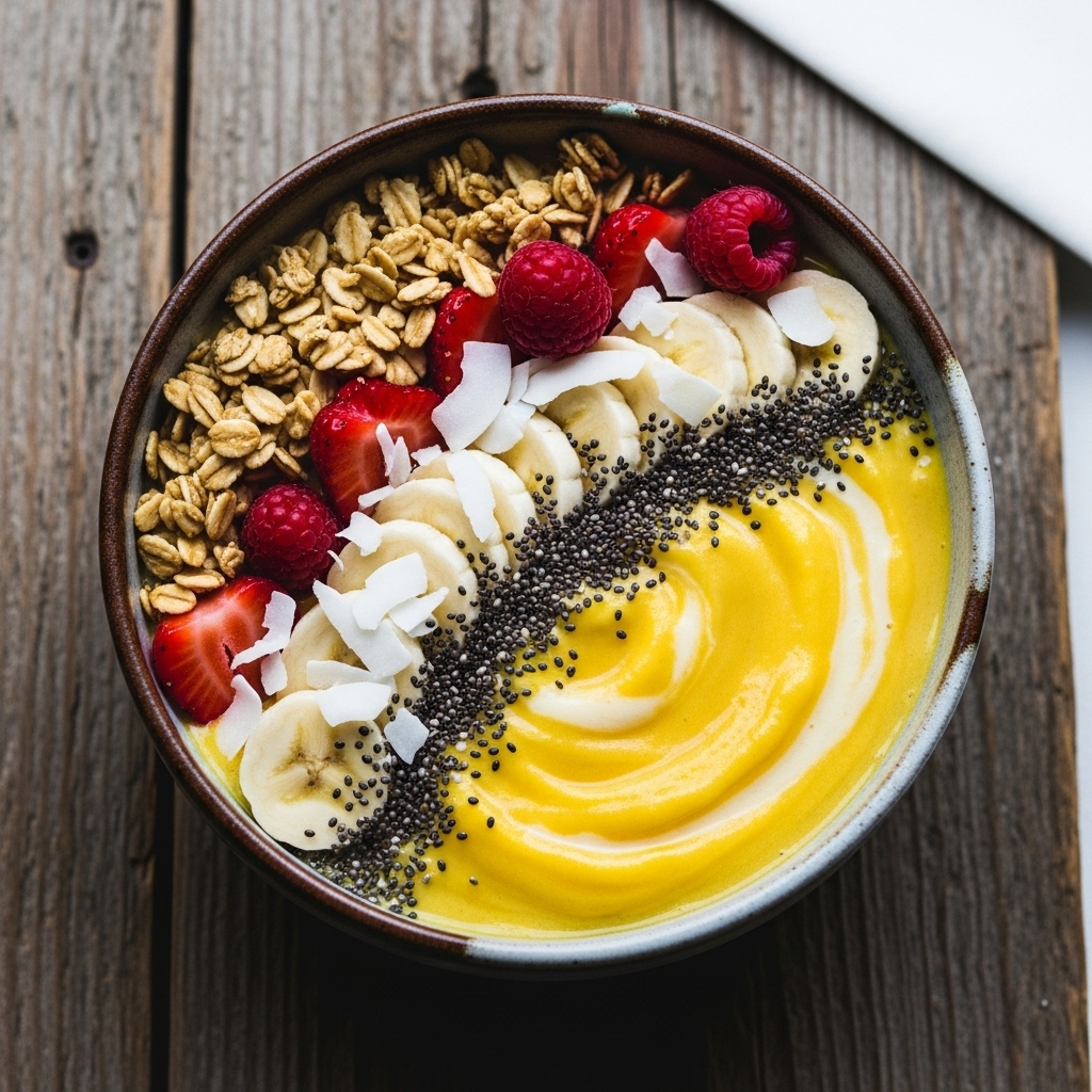 Californian Morning Energy Boost Smoothie Bowl