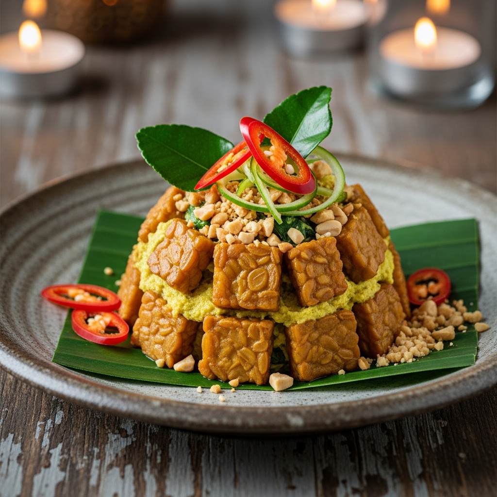 Cambodian Amok Tempeh: A Vegan Delight for Your Taste Buds