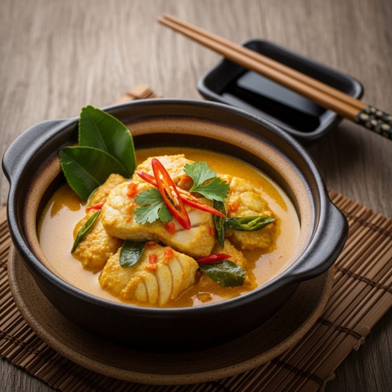 Cambodian Amok Trei: Steamed Fish in Coconut Milk Recipe