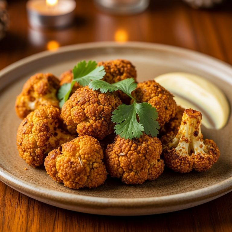 “Cape Malay-Spiced Cauliflower Bites: A Keto-Friendly South African Delight”