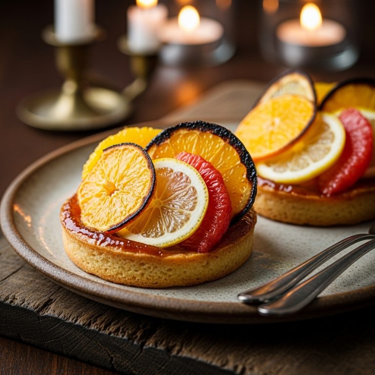 Caramelized Citrus Tarts