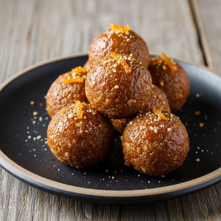 Caramelized Orange Bliss Balls