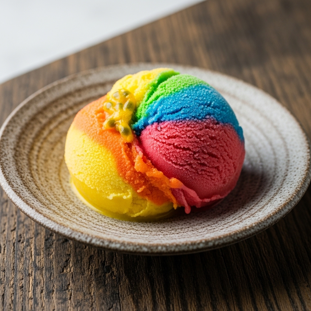 Caribbean Dream Sorbet – A Vegan Indulgence