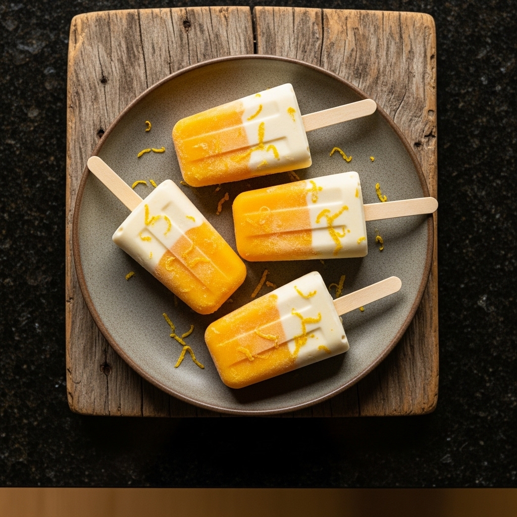 Caribbean Dreamsicle Paleo Pops