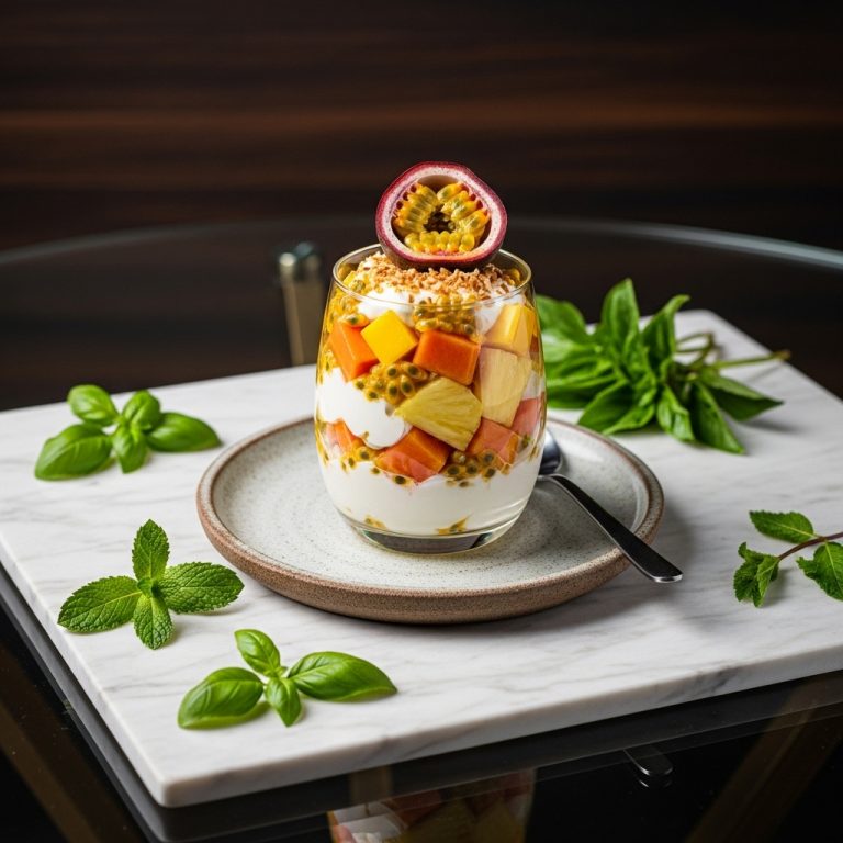 Caribbean Fruit Tropical Parfait