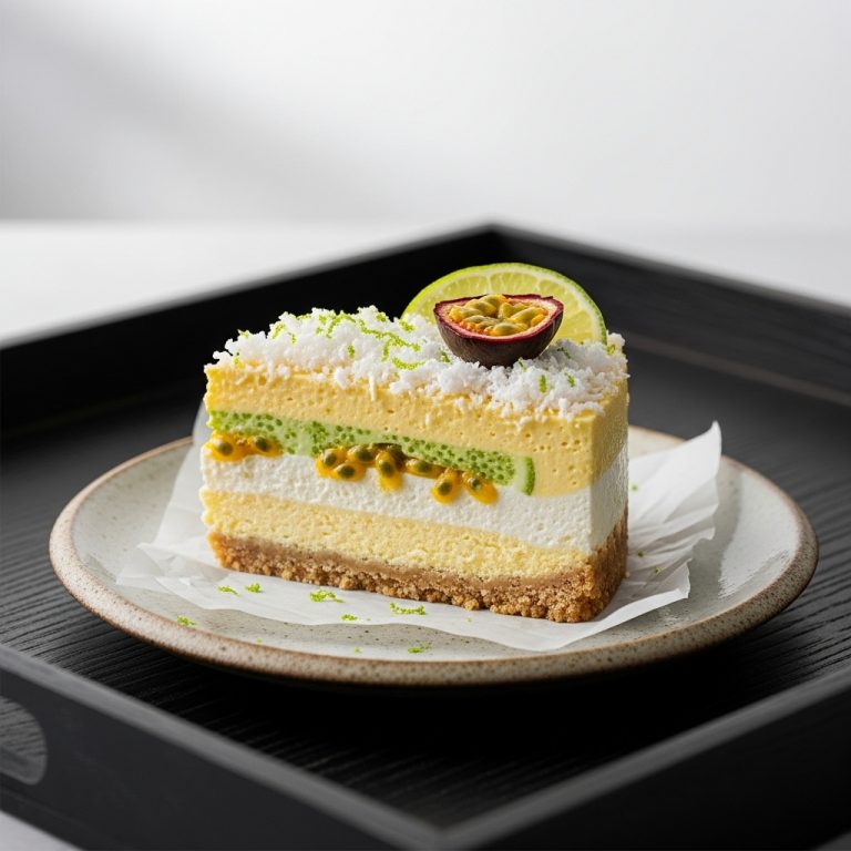 Caribbean Keto-Friendly Tropical Cheesecake Paradise