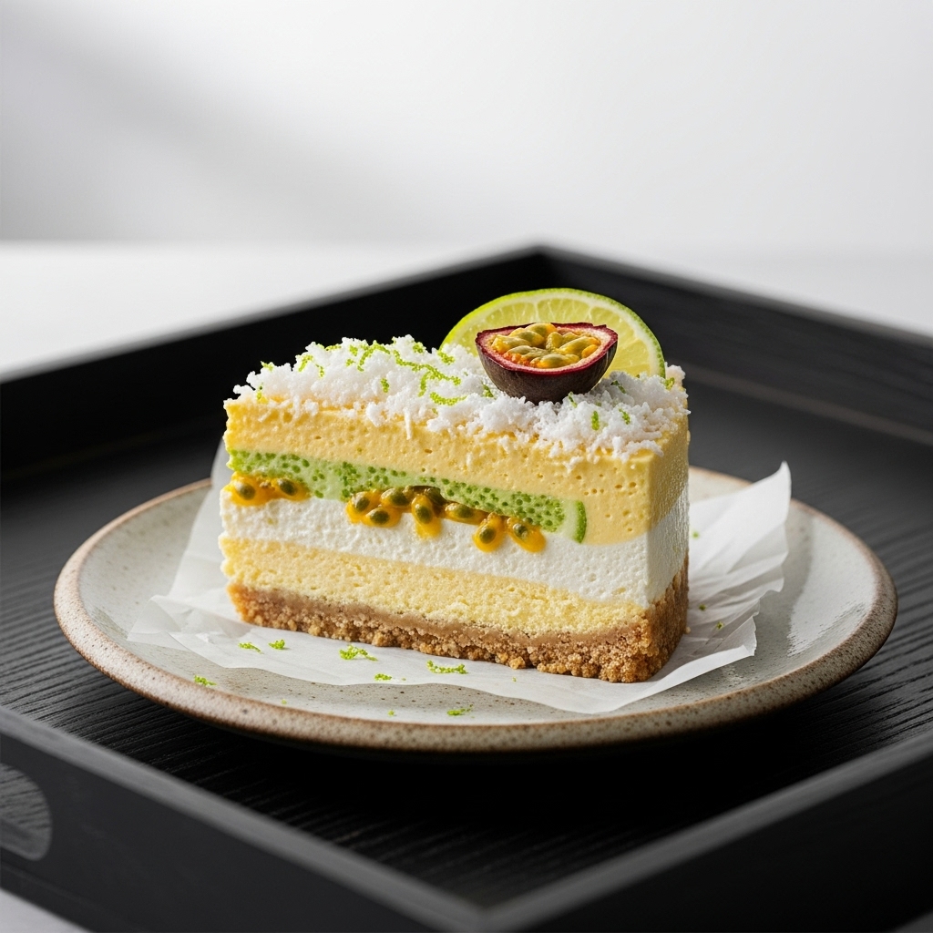 Caribbean Keto-Friendly Tropical Cheesecake Paradise