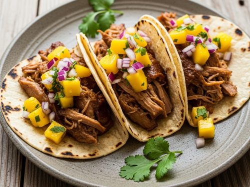 Copycat Street Tacos with Mango Salsa