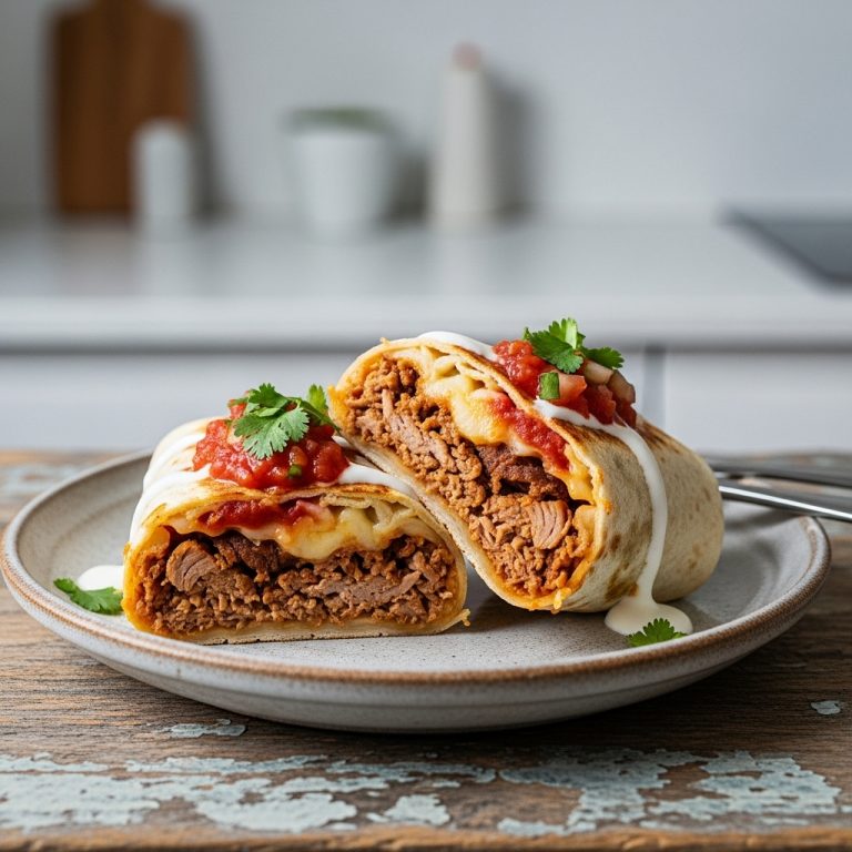 Carnitas-Stuffed Firecracker Burritos